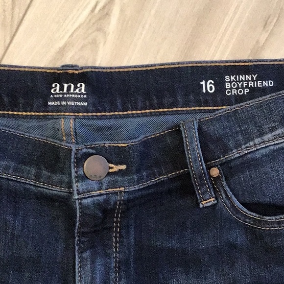 EUC Skinny Boyfriend Crop - size 16 - Picture 3 of 5